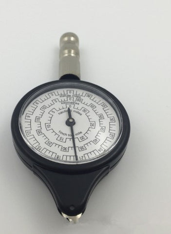 Compass Curvometer With Rangefinder Map